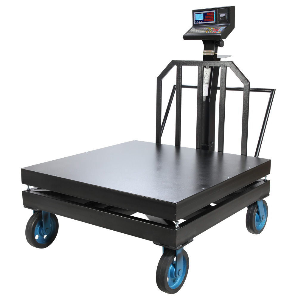 باسکول 13000 پلاس - 2000 کیلوگرم - چرخدار	